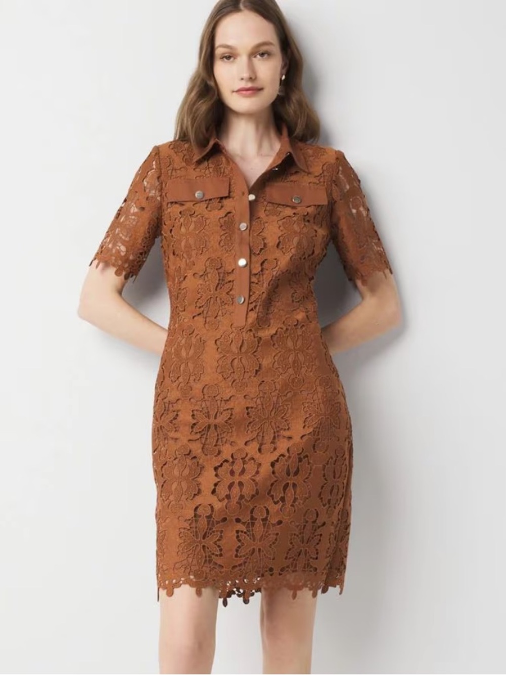 NWT White House Black Market lace dress